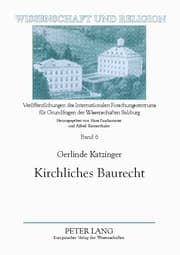 Cover von Kirchliches Baurecht