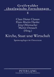 Cover von Kirche, Staat und Wirtschaft