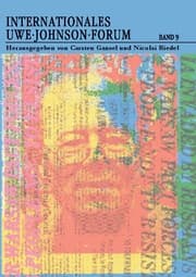 Cover von Internationales Uwe-Johnson-Forum- Band 9 (2004)
