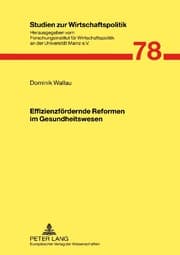 Cover von Effizienzfördernde Reformen im Gesundheitswesen