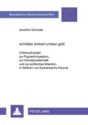 Cover von 'schildes ambet umben grâl'