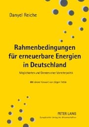 Cover von Rahmenbedingungen für erneuerbare Energien in Deutschland