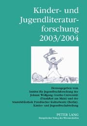 Cover von Kinder- und Jugendliteraturforschung 2003/2004