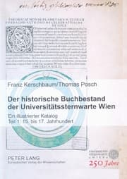 Cover von Der historische Buchbestand der Universitätssternwarte Wien