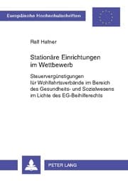 Cover von Stationäre Einrichtungen im Wettbewerb