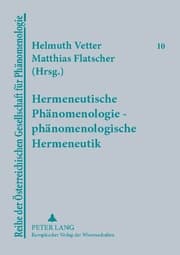 Cover von Hermeneutische Phänomenologie - phänomenologische Hermeneutik