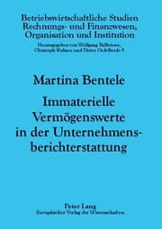 Cover von Immaterielle Vermögenswerte in der Unternehmensberichterstattung