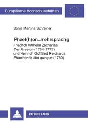 Cover von Phaet(h)on - mehrsprachig