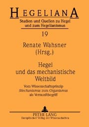Cover von Hegel und das mechanistische Weltbild