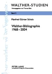 Cover von Walther-Bibliographie. 1968 - 2004