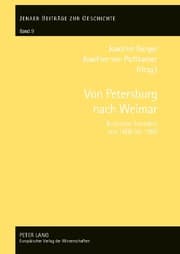 Cover von Von Petersburg nach Weimar