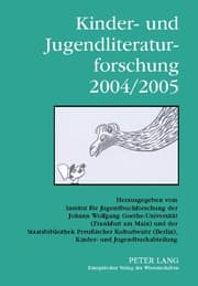 Cover von Kinder- und Jugendliteraturforschung 2004/2005