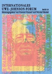 Cover von Internationales Uwe-Johnson-Forum- Band 10 (2006)