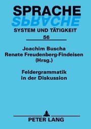Cover von Feldergrammatik in der Diskussion