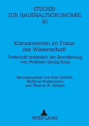 Cover von Konsumenten im Fokus der Wissenschaft