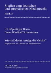 Cover von Wieviel Macht verträgt die Vielfalt?