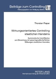 Cover von Wirkungsorientiertes Controlling staatlichen Handelns