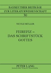 Cover von Feirefiz - Das Schriftstück Gottes