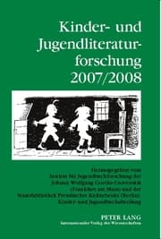 Cover von Kinder- und Jugendliteraturforschung 2007/2008