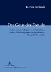 Cover von Der Geist der Freude