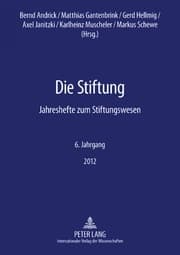 Cover von Die Stiftung