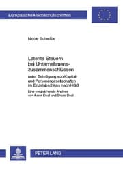 Cover von Latente Steuern bei Unternehmenszusammenschlüssen