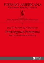 Cover von Interlinguale Paronyma