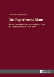 Cover von Das Experiment Blum