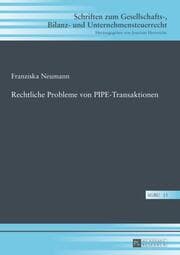Cover von Rechtliche Probleme von PIPE-Transaktionen