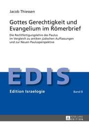 Cover von Gottes Gerechtigkeit und Evangelium im Römerbrief