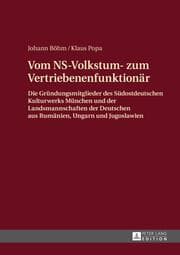 Cover von Vom NS-Volkstum- zum Vertriebenenfunktionär