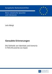 Cover von Geraubte Erinnerungen
