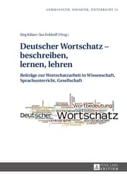 Cover von Deutscher Wortschatz - beschreiben, lernen, lehren