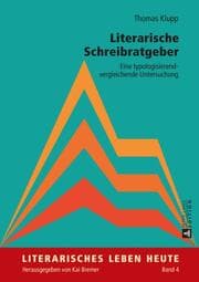 Cover von Literarische Schreibratgeber