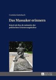 Cover von Das Massaker erinnern