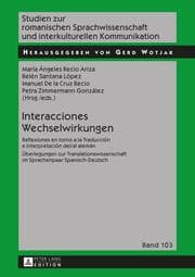Cover von Interacciones / Wechselwirkungen
