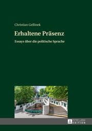Cover von Erhaltene Präsenz
