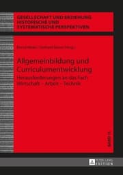 Cover von Allgemeinbildung und Curriculumentwicklung