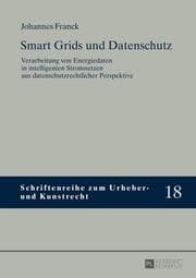 Cover von Smart Grids und Datenschutz