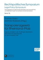 Cover von Transparenzgesetz für Rheinland-Pfalz