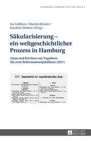 Cover von Säkularisierung - ein weltgeschichtlicher Prozess in Hamburg