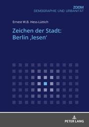 Cover von Zeichen der Stadt: Berlin lesen