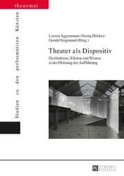 Cover von Theater als Dispositiv