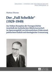 Cover von Der 'Fall Schelkle' (1929-1949)