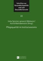 Cover von Pflegequalität im Institutionenmix