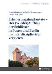 Cover von Erinnerungsimplantate - Der (Wieder-)Aufbau der Schlösser in Posen und Berlin im interdisziplinären Vergleich