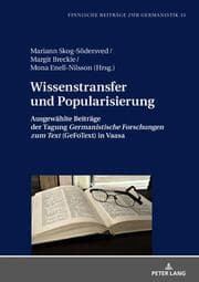 Cover von Wissenstransfer und Popularisierung