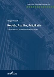 Cover von Kopula, Auxiliar, Prädikativ