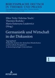 Cover von Germanistik und Wirtschaft in der Diskussion