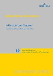 Cover von Inklusion am Theater